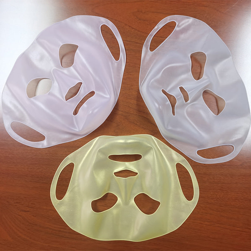 3D Silicone Three-dimensional Design Mask Cover Slows Down Evaporation Fixed Facial Beauty Cover